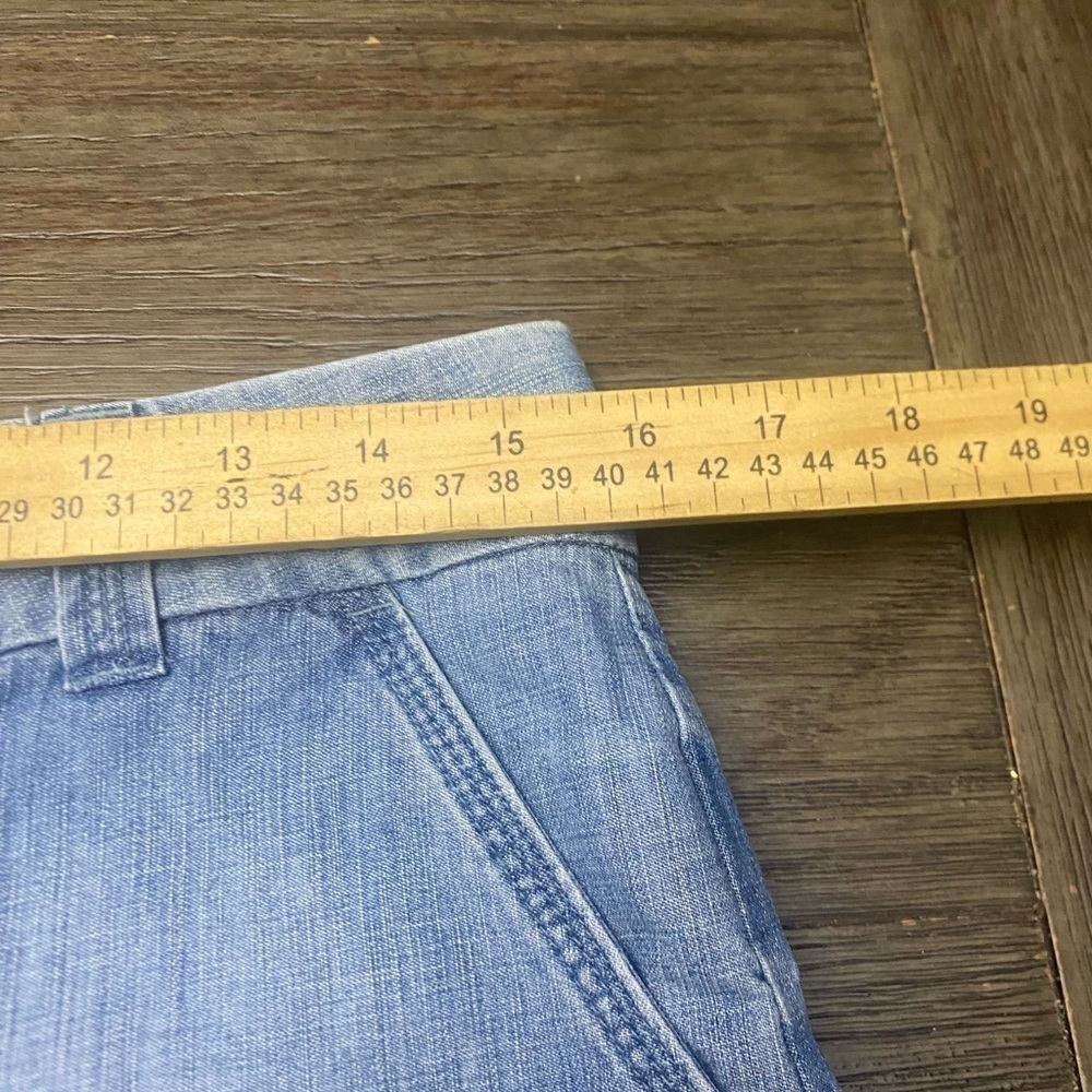 Tommy Hilfiger Light Blue Denim Jean Shorts - Picture 3 of 7